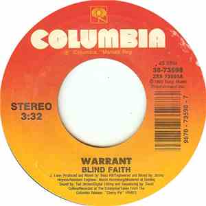 Warrant - Blind Faith album
