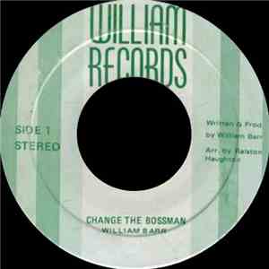 William Barr - Change The Boss album