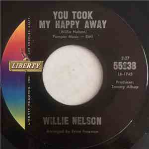 Willie Nelson - You Took My Happy Away album
