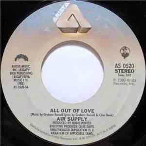 Air Supply - All Out Of Love album