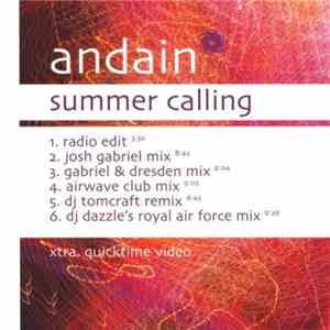 Andain - Summer Calling album