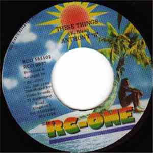 Anthony B / Secret  - These Things / Set Me Free album