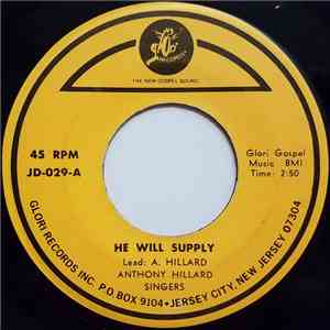 Anthony Hillard Singers - He Will Suppy album