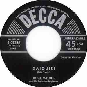 Bebo Valdes and His Orchestra Tropicana - Daiquiri / Serenata En Batanga album