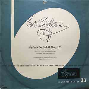 Beethoven / Wilma Lipp, Elisabeth Hoengen, Julius Patzak, Otto Wiener, Pro Musica Chor, Symphonie-Orchester, Wien, Jascha Horenstein - Sinfonie Nr. 9 D-Moll Op. 125 album