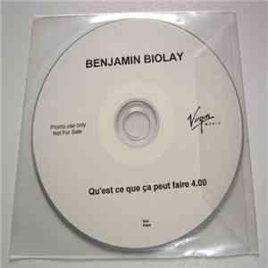 Benjamin Biolay - Qu'est Ce Que Ça Peut Faire album