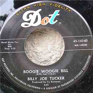 Billy Joe Tucker - Boogie Woogie Bill album