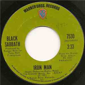 Black Sabbath - Iron Man / Electric Funeral album