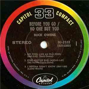 Buck Owens - Before You Go / No One But You album
