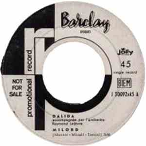 Dalida - Milord album