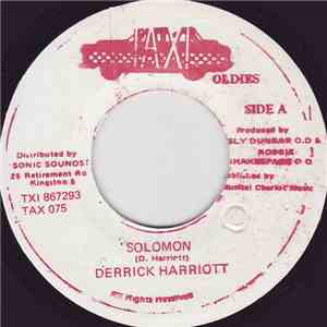 Derrick Harriott - Solomon album