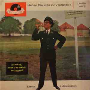 Dieter Hildebrandt - Haben Sie Was Zu Verzollen? album
