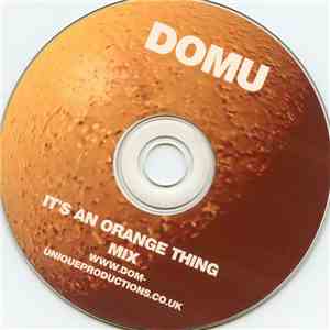 Domu - It's An Orange Thing Mix album
