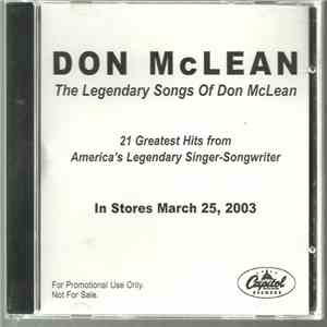 Don McLean - The Legendary Songs Of Don McLean album