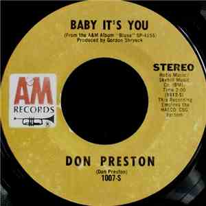 Don Preston  - Baby It's You album