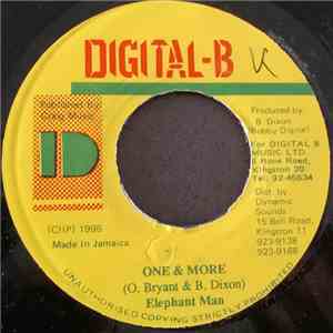 Elephant Man - One & More album