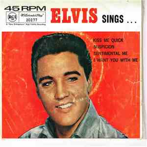Elvis Presley With The Jordanaires - Kiss Me, Quick album
