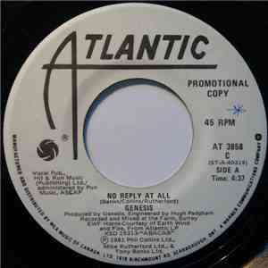 Genesis - No Reply At All album