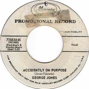 George Jones  - Accidentally On Purpose / Sparkling Brown Eyes album