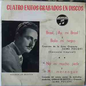 German De Bustos - Cuatro Éxitos Grabados En Discos Columbia album