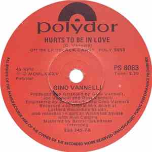 Gino Vannelli - Hurts To Be In Love album