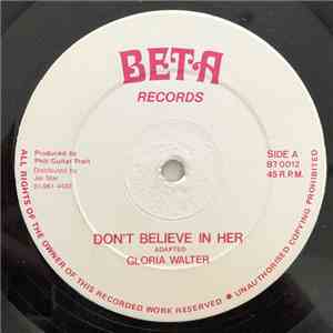 Gloria Walter - Don’t Believe In Her / Oh Me Oh My album