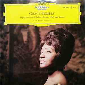 Grace Bumbry, Erik Werba - Grace Bumbry Singt Lieder Von Schubert, Brahms, Wolf Und Strauss album