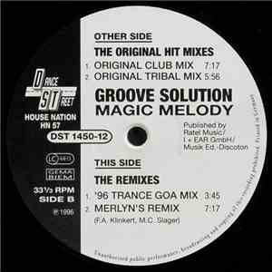 Groove Solution - Magic Melody album