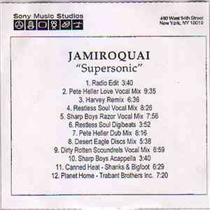 Jamiroquai - Supersonic album
