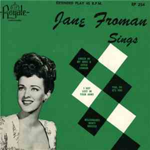 Jane Froman - Sings album