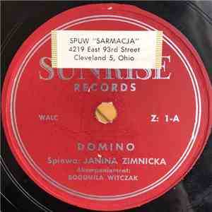 Janina Zimnicka - Domino / Jeszcze Jedna Para, Sie, Zmiesci album