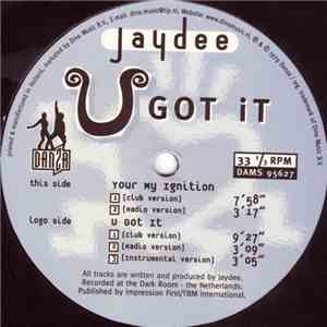 Jaydee - U Got It album