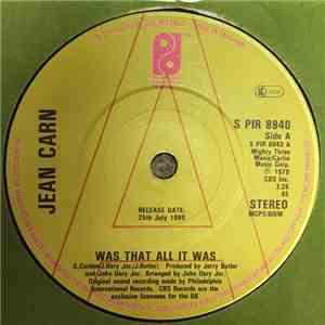 Jean Carn - Was That All It Was album