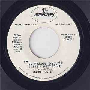 Jerry Foster - Bein' Close To You (Is Gettin' Next To Me) album