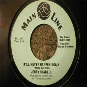 Jerry Sharell  - It'll Never Happen Again / Think Twice, Be Nice album