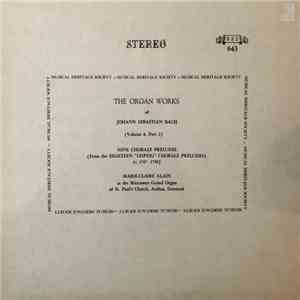 Johann Sebastian Bach, Marie-Claire Alain - The Organ Works of Johann Sebastian Bach (Volume 8, Part 2) album