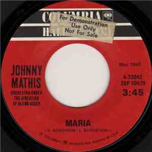 Johnny Mathis - Maria / Misty album