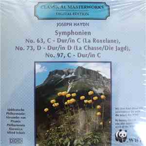 Joseph Haydn - Symphonien No. 63, C-Dur/in C (La Roxelane), No. 73, D-Dur/in D (La Chasse/Die Jagd), No. 97, C-Dur/in C album
