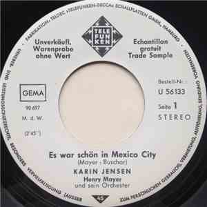 Karin Jensen - Es War Schön In Mexico City album