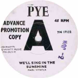 Mark Wynter - We'll Sing In The Sunshine album