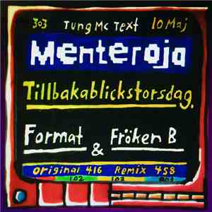 Menteroja - Tillbakablickstorsdag album