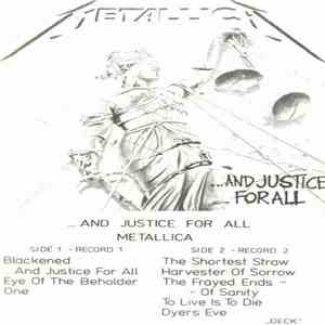 Metallica - ... And Justice For All album