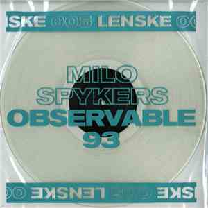 Milo Spykers - Observable 93 album