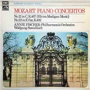 Mozart - Annie Fischer, Wolfgang Sawallisch - Piano Concertos / No.21 In C, K.467 / No.22 In E Flat, K.482 album