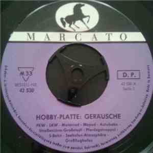 No Artist - Hobby-Platte: Geräusche album