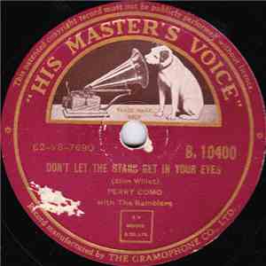 Perry Como - Don't Let The Stars Get In Your Eyes / To Know You album