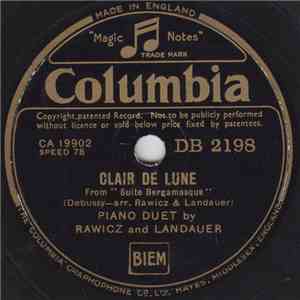 Rawicz & Landauer - Clair De Lune / Golliwogs Cake Walk album