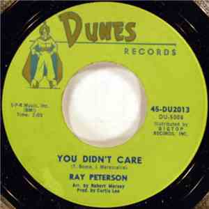 Ray Peterson - You Didn't Care album