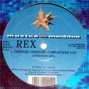 Rex  - Credere Obbedire Combattere album
