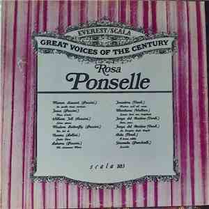 Rosa Ponselle - Great Voices Of The Century album